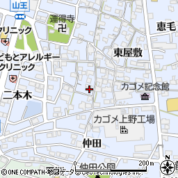 愛知県東海市荒尾町西屋敷24周辺の地図