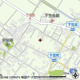 滋賀県草津市下笠町1096周辺の地図