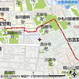 京都府京都市上京区高徳寺町340周辺の地図
