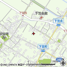 滋賀県草津市下笠町1094周辺の地図
