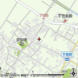 滋賀県草津市下笠町1374周辺の地図