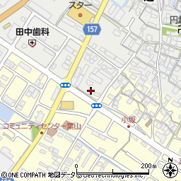 滋賀県栗東市辻416周辺の地図