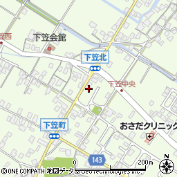 滋賀県草津市下笠町1069周辺の地図