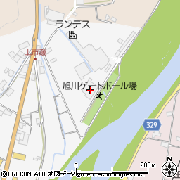 岡山県真庭市上市瀬37周辺の地図
