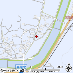 岡山県津山市高尾982周辺の地図