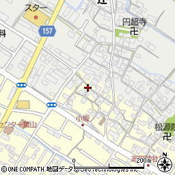 滋賀県栗東市高野706-2周辺の地図