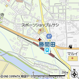 岡山県勝田郡勝央町勝間田758周辺の地図