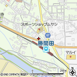 岡山県勝田郡勝央町勝間田758周辺の地図