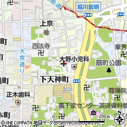 京都府京都市上京区上天神町630周辺の地図