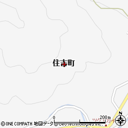 兵庫県西脇市住吉町周辺の地図