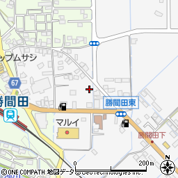 岡山県勝田郡勝央町岡24周辺の地図