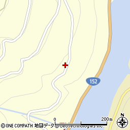 静岡県浜松市天竜区龍山町瀬尻1727周辺の地図