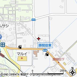 岡山県勝田郡勝央町岡38周辺の地図