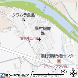 桑村繊維株式会社　上川原工場周辺の地図