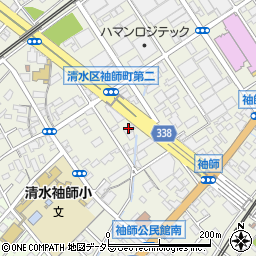 ニューロング静岡営業所周辺の地図