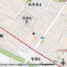 株式会社小平井屋クリーニング店周辺の地図