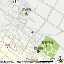滋賀県栗東市辻368周辺の地図