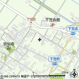 滋賀県草津市下笠町1108周辺の地図