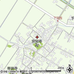 滋賀県草津市下笠町1648周辺の地図