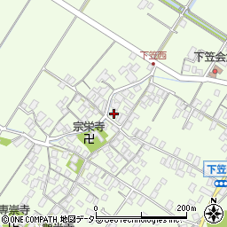 滋賀県草津市下笠町1371周辺の地図