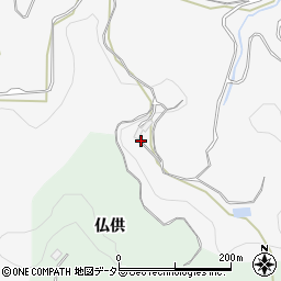 愛知県豊田市大沼町蓬生周辺の地図