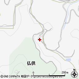 愛知県豊田市大沼町（蓬生）周辺の地図