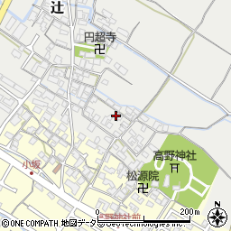 滋賀県栗東市辻367周辺の地図