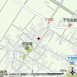 滋賀県草津市下笠町1370周辺の地図