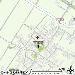 滋賀県草津市下笠町1635周辺の地図