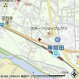 岡山県勝田郡勝央町勝間田748-12周辺の地図