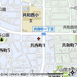 ファミリーマート大府共和西店周辺の地図