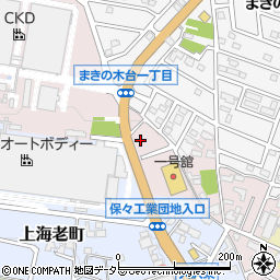 三重県四日市市小牧町2751-19周辺の地図