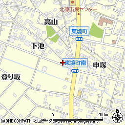 愛知県刈谷市東境町下池36周辺の地図