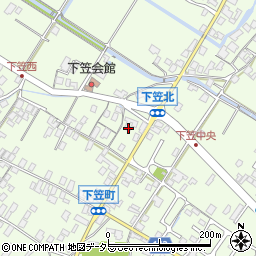 滋賀県草津市下笠町1073周辺の地図