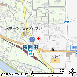 岡山県勝田郡勝央町岡14周辺の地図