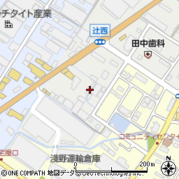 滋賀県栗東市辻605周辺の地図