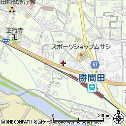 岡山県勝田郡勝央町勝間田748周辺の地図