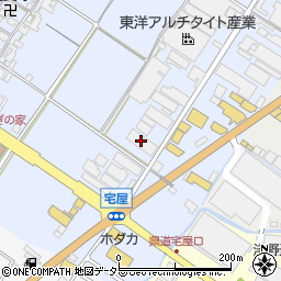 カキモトレーシング株式会社　滋賀営業所周辺の地図