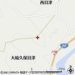愛知県新城市愛郷（今宮）周辺の地図