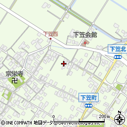 滋賀県草津市下笠町1110周辺の地図