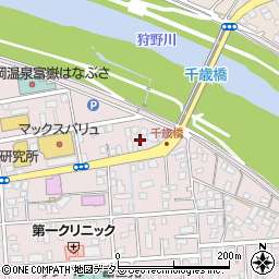 en 伊豆長岡店周辺の地図