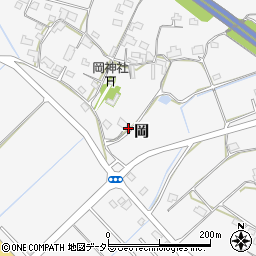 岡山県勝田郡勝央町岡471周辺の地図