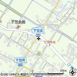 滋賀県草津市下笠町576-4周辺の地図