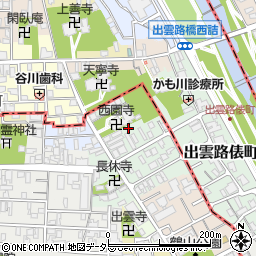 京都府京都市上京区高徳寺町356-1周辺の地図