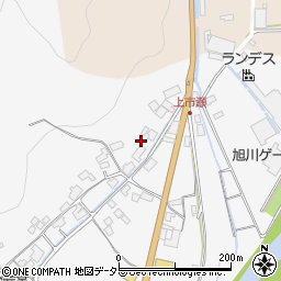 岡山県真庭市上市瀬818周辺の地図