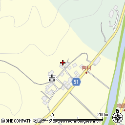 岡山県美作市吉149周辺の地図