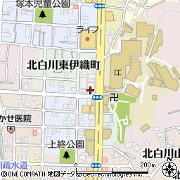 薬局ダックス左京北白川店周辺の地図