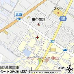 滋賀県栗東市高野790-2周辺の地図