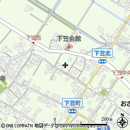 滋賀県草津市下笠町1115周辺の地図