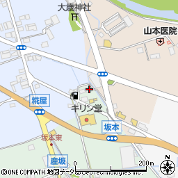 兵庫県多可郡多可町中区坂本116周辺の地図